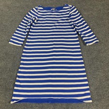 Gap Dress Womens XS Blue Stripe Long Sleeve Sweater Straight Coastal Nautical