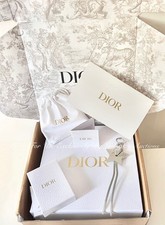 Dior Around the World Leather Star Bag Charm Keychain Gift Box