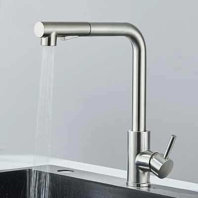 #ad Pull Out Kitchen Sink Faucet High Pressure Two Model Stream Sprayer Nozzle Tap $50.66
