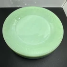 💠 Fire King Jadeite Jane Ray Salad Plates Set of 7