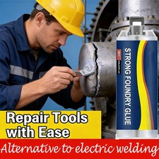 Strong Foundry Glue,Metal Repair Glue, AB Metal Glue Heary Duty Weld 85ml