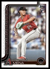 Cristian Mena 2025 Topps #120 RC Arizona Diamondbacks