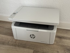 HP Laserdrucker mit Scanner - Laserjet M140we - Weiß/Grau - WLAN/Bluetooth/USB