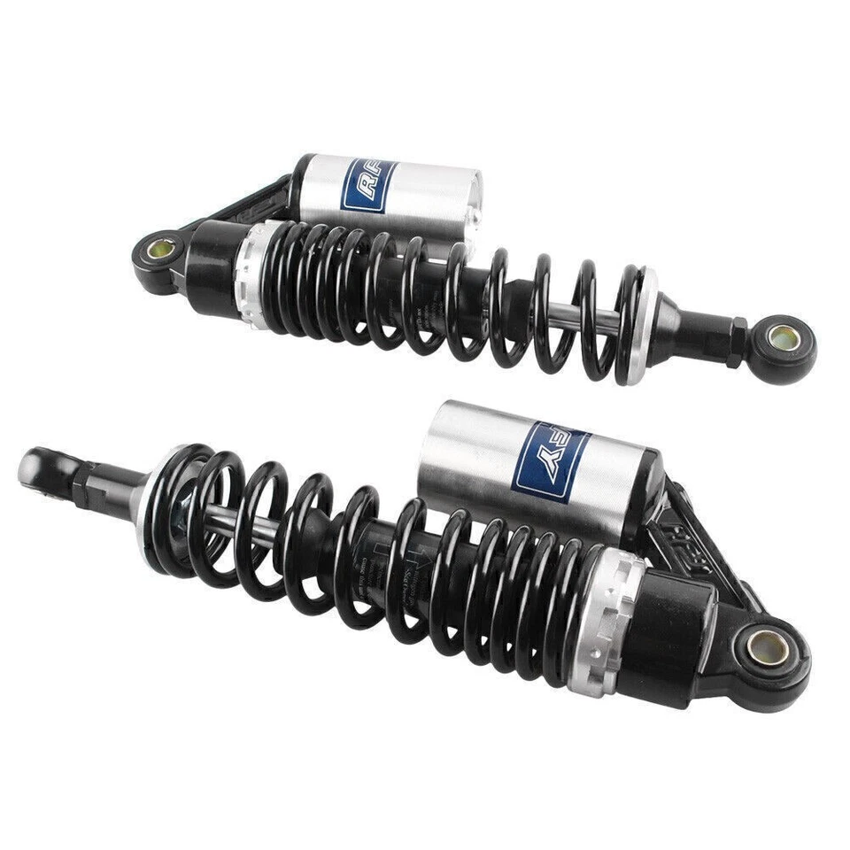 12.5" / 320mm Shock Absorbers Motorcycle For Scooters Quad Karting ATV Silver Foto 4 de 4