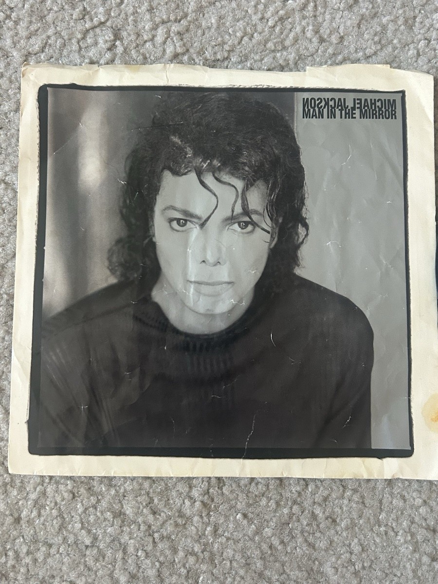 Michael Jackson Man in the Mirror 12” Vinyl Single Record