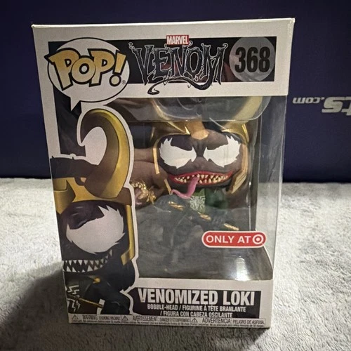 Funko Pop Marvel Venomized Loki Target Exclusive 368 Symbiote Norse God Figure
