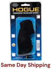 New Hogue Rubber MonoGrip for S&W K or L Frame Square Butt - 10000