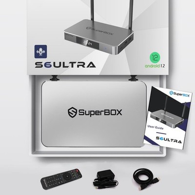 New 2025 SuperBox S6 Ultra TV BOX Authorized Dealers Authorize Sellers FREE SHIP