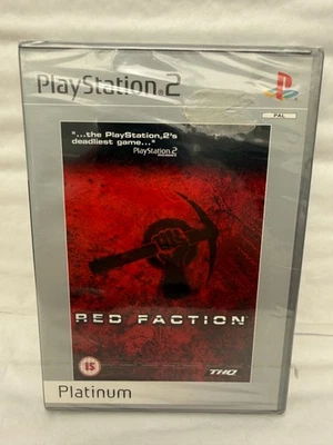 SEALED Red Faction Sony Playstation 2 PS2 Platinum Game PAL Complete - Image 1 of 4