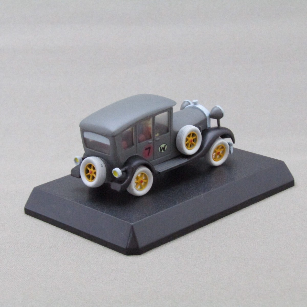 WACKY RACES ミニヴィネット Wacky Races No.7 Roaring Plenty Konami Mini Figure Hanna