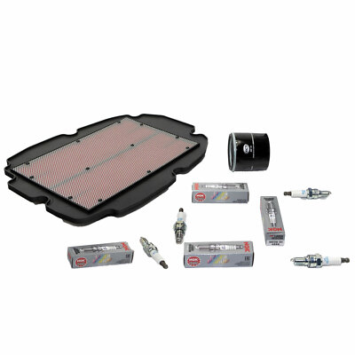 Ölfilter Luftfilter Set Service-Kit Für Honda VFR800: Ölfilter Und Luftfilter – Passend Für Modelle 1998–2001 Von OHA Motorsport Honda Vfr 800 Fi