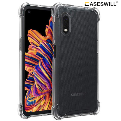 For-Samsung Galaxy Xcover Case Clear Slim Shockproof Flexible