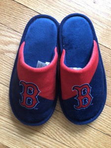 red sox slippers
