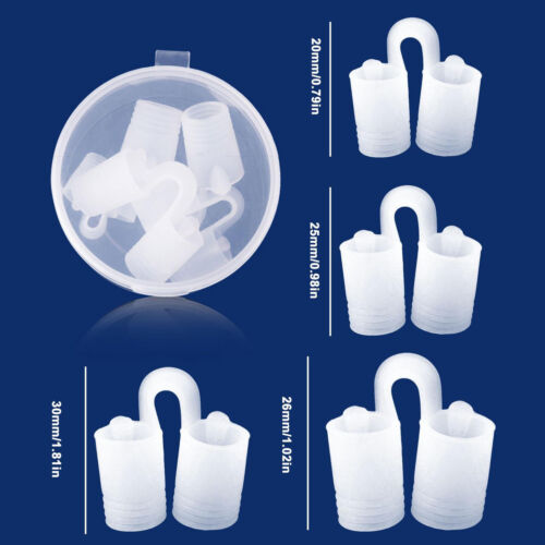 4XSoft Silicone Anti-Snoring Nasal Dilator Ventilation Easy To Breathe Sleep Aid - Picture 12 of 15