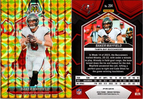 2024 PANINI MOSAIC FOOTBALL Rookies + Vets- (Inserts - Pink Camo -Yellow) U PICK - Picture 143 of 174