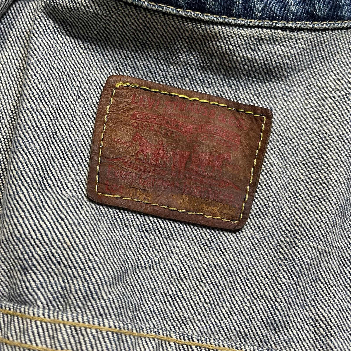 Vintage 1947 Repro Japan Levi's Strauss Type 1 Selvedge Vintage 1947 Repro Japan Levi's Strauss Type 1 Selvedge