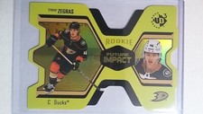 2021-22 Upper Deck UD3 Future Impact Rookie #UD3-31 Anaheim Trevor Zegras /100