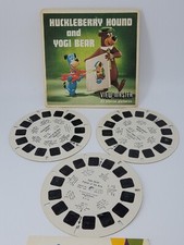 HUCKLEBERRY HOUND  YOGI BEAR 1960 VIEWMASTER REELS SET B512 RARE  M733