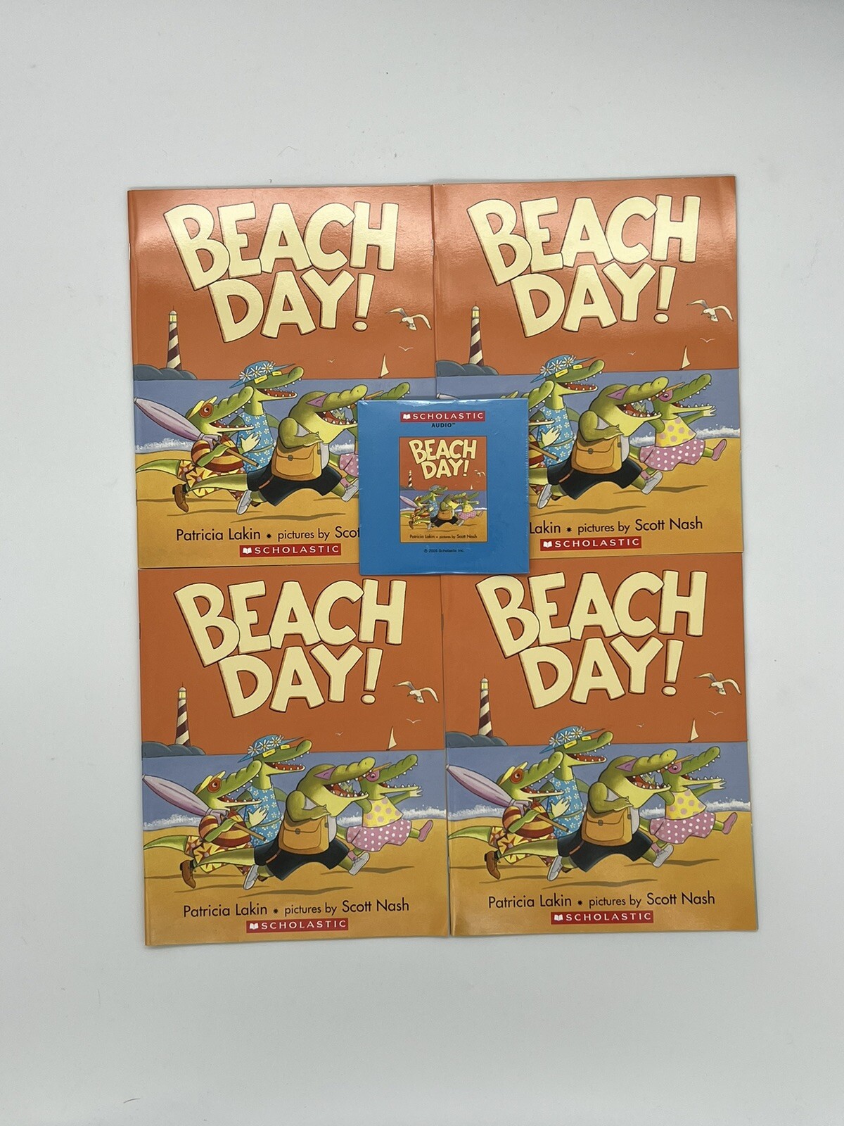 Beach Day! - By Patricia Lakin (Scholastic) | eBay