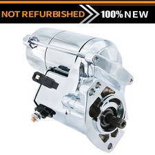 New Chrome Starter for Harley Davidson FLHR FLHX FLTR FXD 1340cc 1450cc 2.7HP