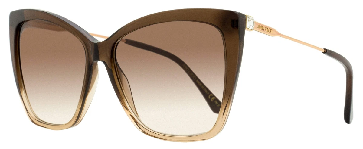 Brand New Jimmy Choo Ladies Beige Butterfly Sunglasses with Case Lorea | Beige Butterfly Frame Sunglasses | JIMMY CHOO main image 3