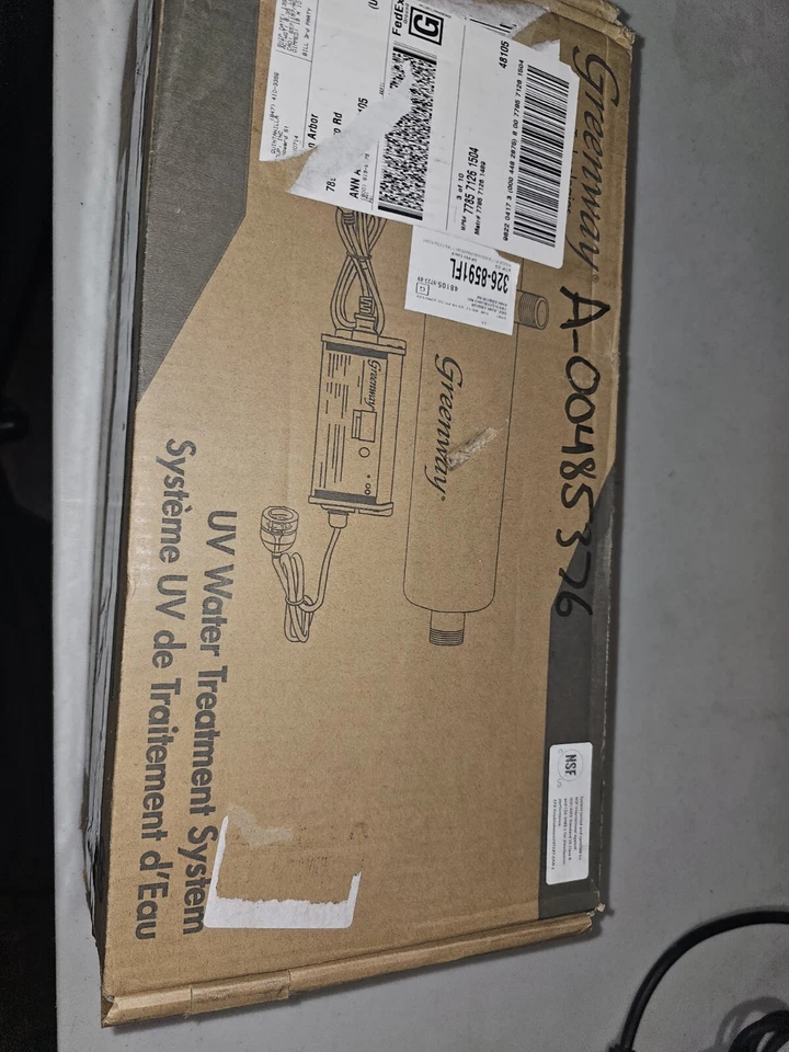 Sistema UV de esterilización ultravioleta Greenway GAUV-12H 13 GPM Foto 4 de 4