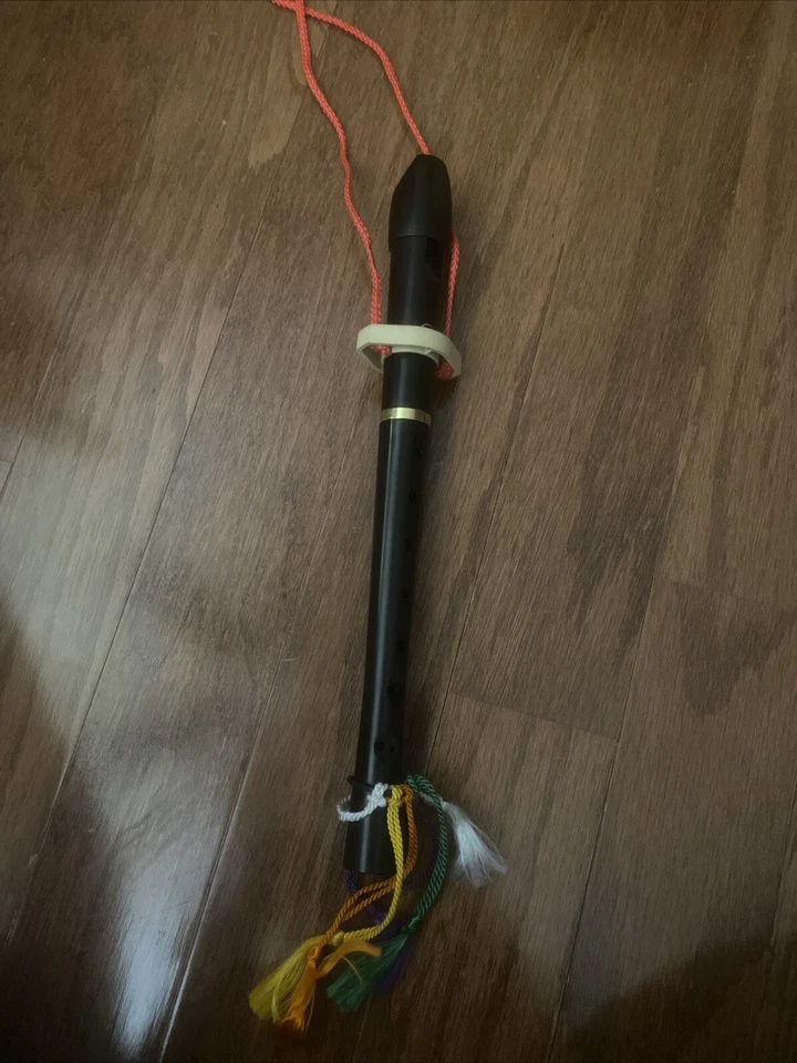 Peripole Angel Soprano Halo Recorder Model PB6000 With Blue Case & Hanging Cord - Image 3 of 4