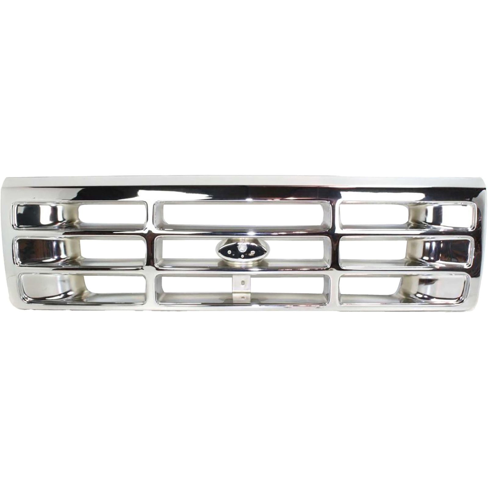 For 1992-1996 Bronco Grille Assembly Chrome Plastic FO1200442 E4TZ8200