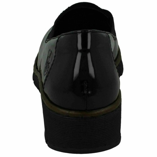 LADIES RIEKER 53751 SMART WEDGE HEEL SHOES - Picture 7 of 16