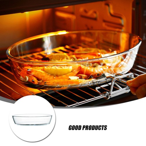 Ovale vente en gros Auflaufform Aus Glas Mikrowellentablett Backformen Für Den Ofen