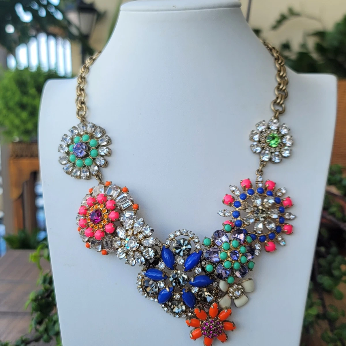 Rainbow Drape Statement Necklace – GB Lagos