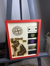 Stone Island Engraved Collection Plate +badges