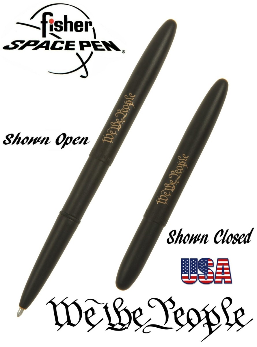 Clip Para Fisher Space Pen - Negro Mate (para Bolígrafos Bullet)