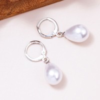 Wassertropfen Damen Accessoires Accessoires High End Ohrringe Applikation