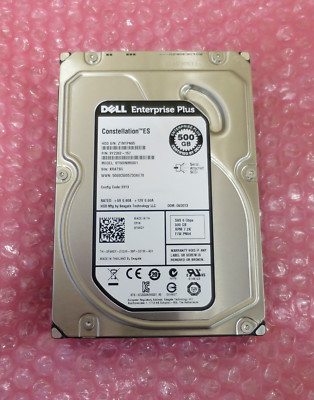 NEW DELL EqualLogic 500GB 7.2K 3.5'' SAS ST500NM0001 9YZ262-157 HDD F98GY