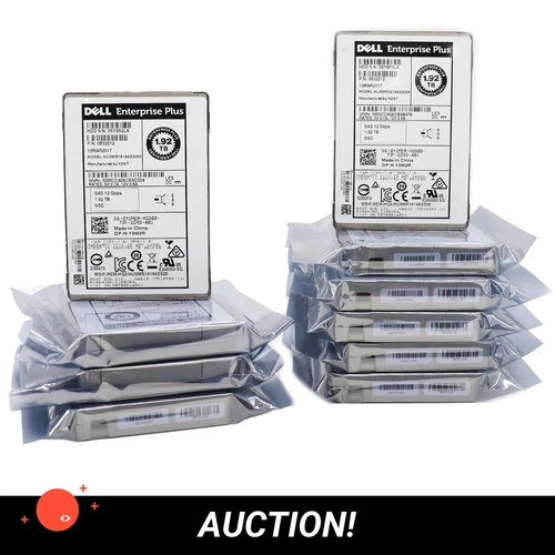 10x DELL 1.2TB SSD 12GBs 2.5 SAS HUSMR1619ASS200 Y2M2R  Solid State