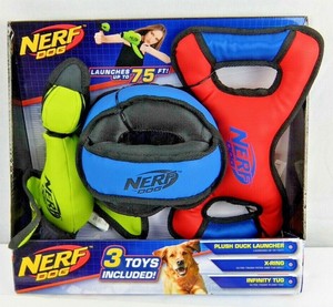 nerf dog duck