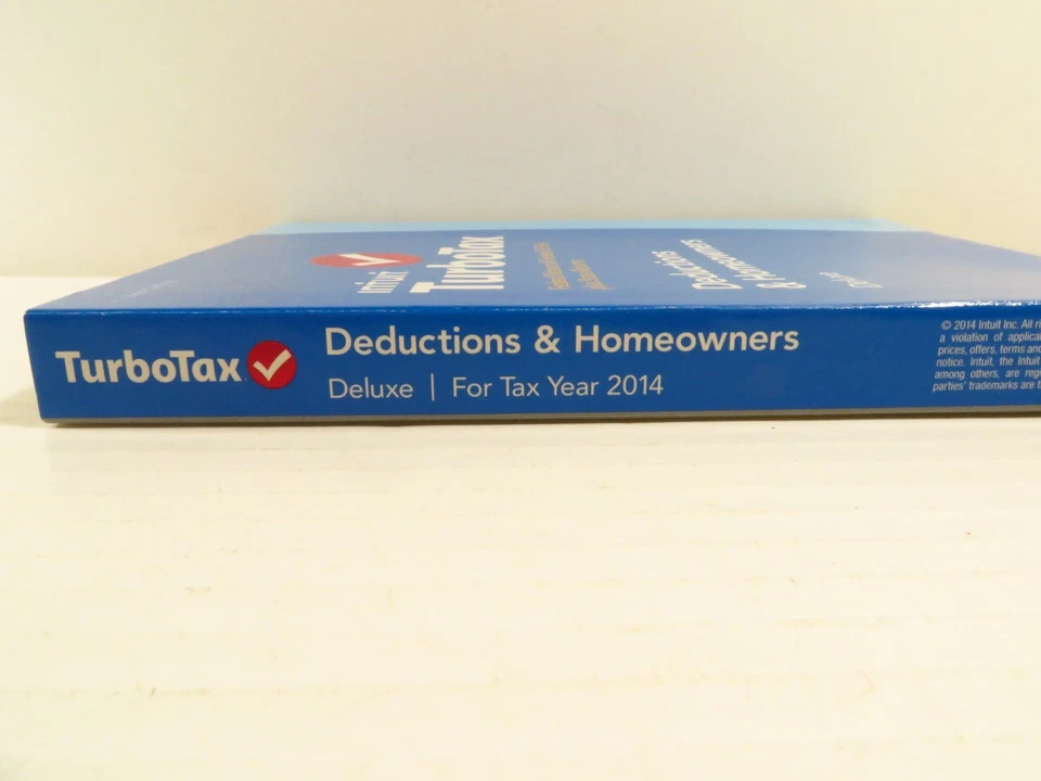 Intuit TurboTax Deluxe Federal State 2014 PC/Mac Software, FREE 2-3 Day Ship!!! - Image 3 of 4