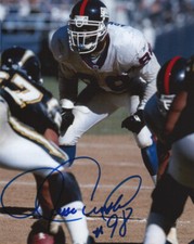 Jessie Armstead #98 New York Giants Football SIGNED 8x10 Photo COA! 