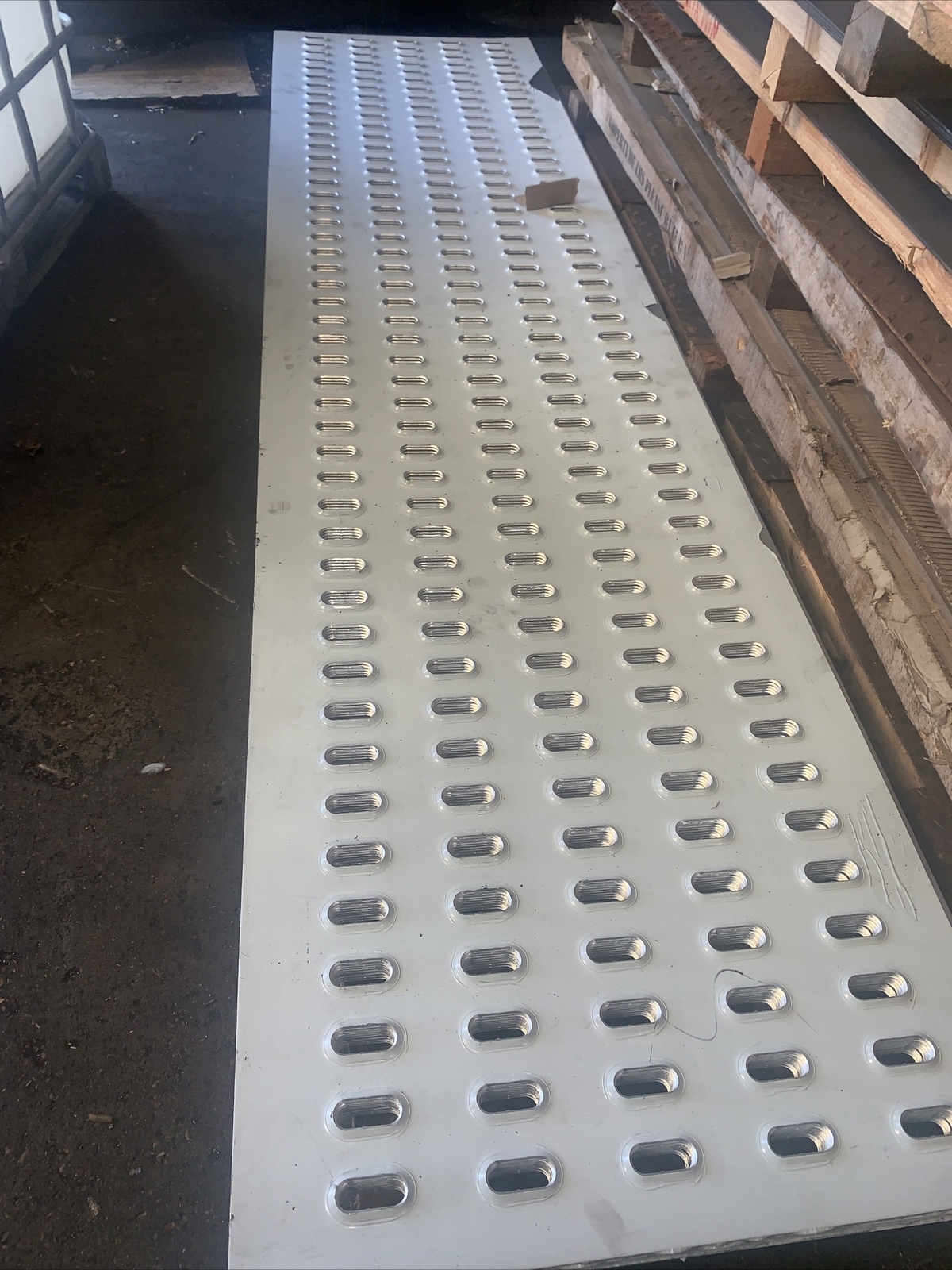 punched Steel And Alluminium decking eBay