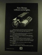 1972 Kodak XL55 Movie Camera Ad