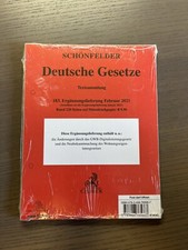 Schönfelder Deutsche Gesetze