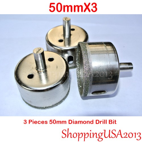 3mm-60mm All Size 3 Pieces Diamond Drill Bits Hole Saw Cutter Tools Sets - Picture 87 of 93