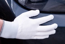 Application Tools White Vinyl Sticker Nylon Wrapping Car Wrap Gloves Mittens **