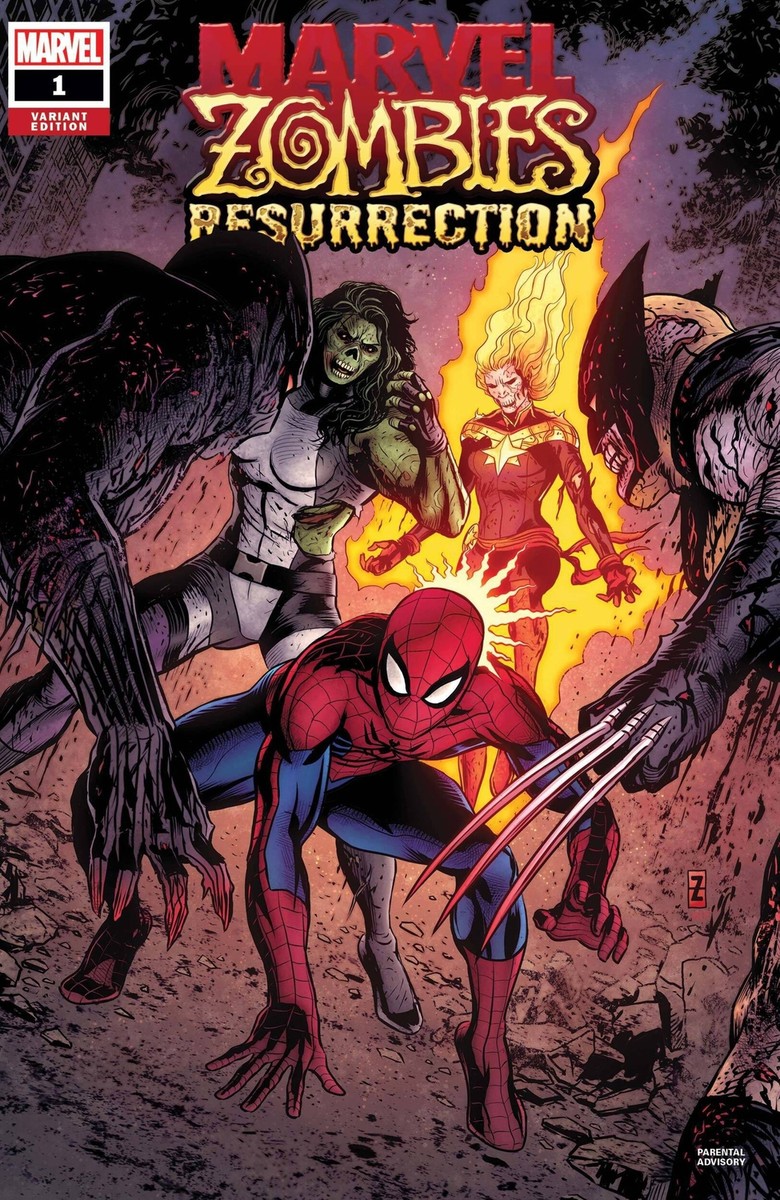 Marvel Zombies Resurrection #1 (Of 4) Zircher Variant Marvel