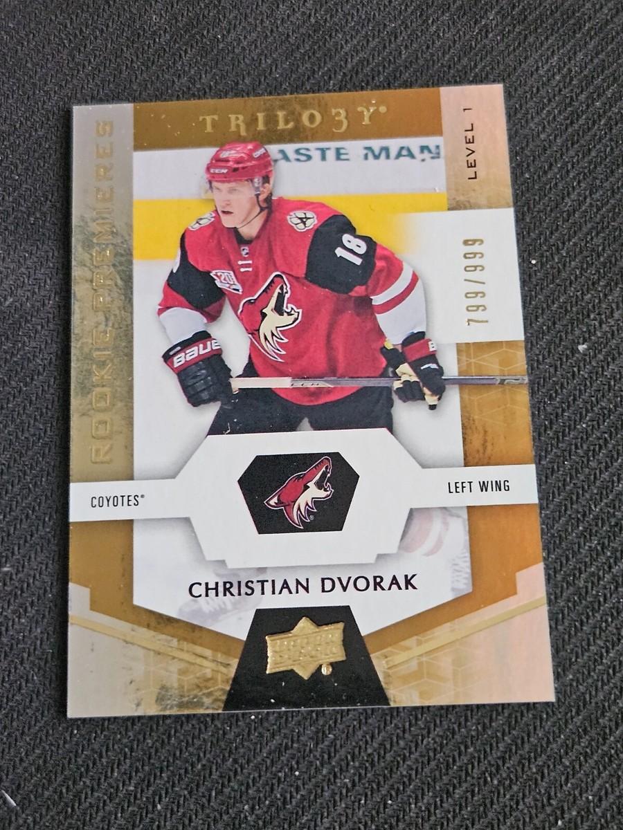 Dvorak Edition ４５CD 2016-17 UPPER DECK TRILOGY CHRISTIAN DVORAK #61 #ed /999