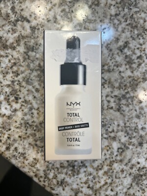 NYX Total Control Drop Primer TCDP01 Matte Finish (0.44fl.oz / 13ml) New w/ Box