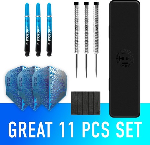 Complete 90% Tungsten Steel Tip Darts with Grip and Accessories - All Weights - Picture 4 of 9