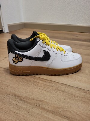 Nike Air Force 1 LV8 White/Anthracite-Yellow Strike