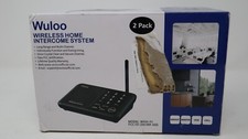 2 Wuloo Intercoms Wireless for Home 1 Mile 5280 Feet Range 10-Channel Wireles